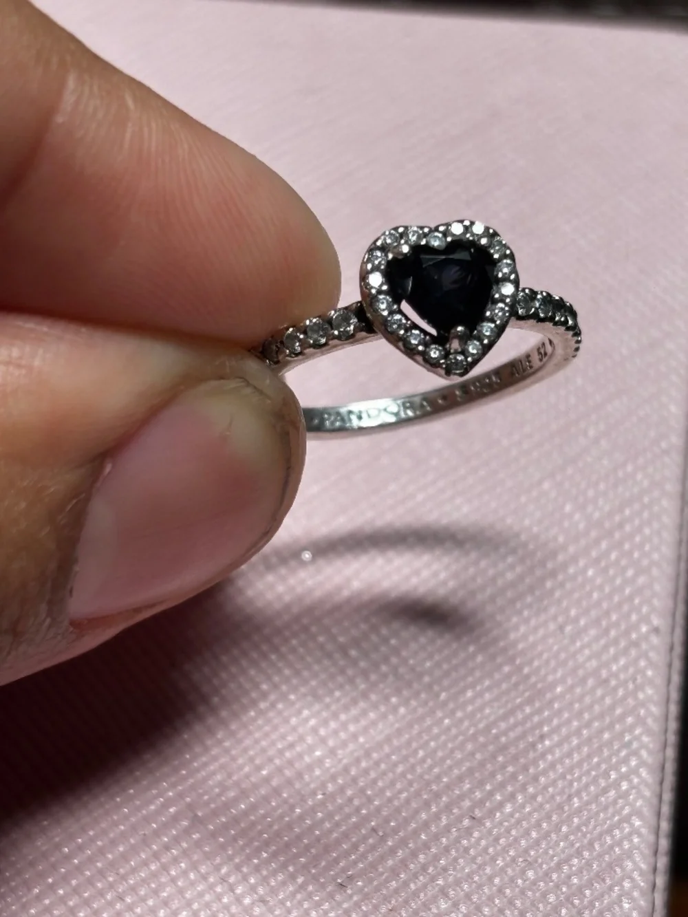 Pandora Elevated Heart Ring
